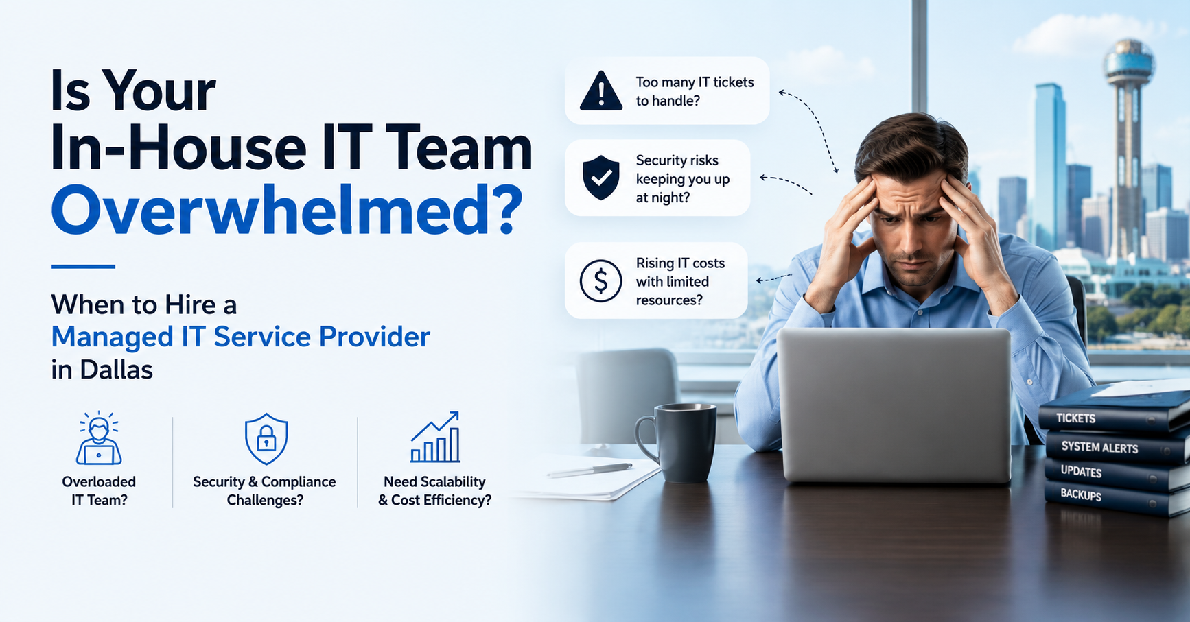 Why you should hire managed IT service provider in Dallas?